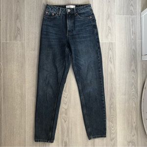 Topshop mom jeand dark blue size 24